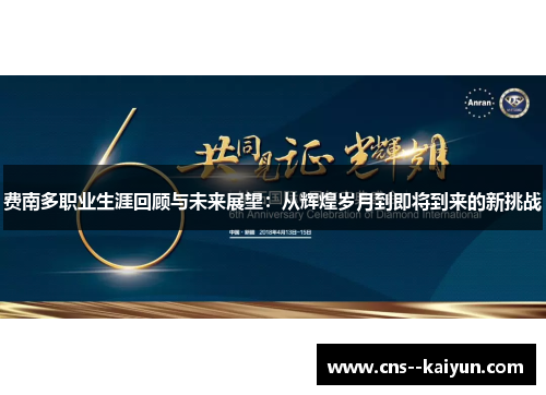 费南多职业生涯回顾与未来展望：从辉煌岁月到即将到来的新挑战
