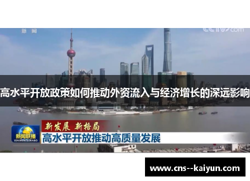 高水平开放政策如何推动外资流入与经济增长的深远影响 高水平开放政策如何推动外资流入与经济增长的深远影响